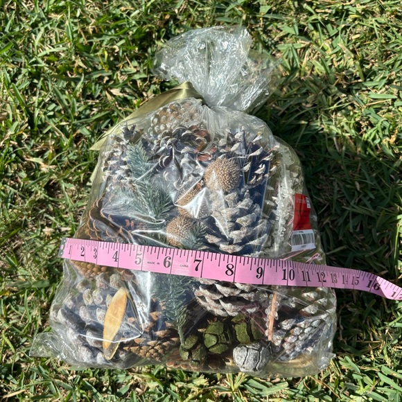 16oz Bag of Unscented Pinecone Decor Mix Holiday Decoration - Picture 6 of 7